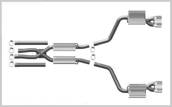 2008-2014 Challenger SRT-8 Magnaflow Exhaust